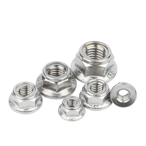 Inox 18-8 A2-70 A4-80 thép không gỉ 304 316 SS SUS tất cả các kim loại Hex mặt bích khóa Nut tay trái Chủ Đề tự khóa NUT - Product Image 4