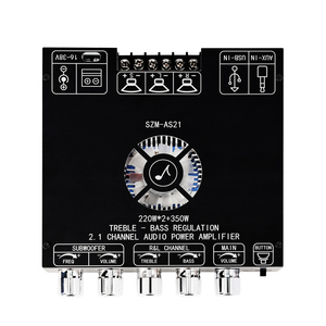 Módulo de alta potencia para <span class=keywords><strong>Bluetooth</strong></span>, amplificador doméstico de 2,1 canales, 220W + 220W + 350W, salida, control por aplicación, 1, 2, 1, 2, 1, 2 - Product Image 1
