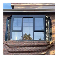 Résistance Double Vitrage Fenêtres En Verre Trempé Conception Jardin En Aluminium Baie Fenêtre Photo Windows Pour La Maison Baie Et Bow Windows