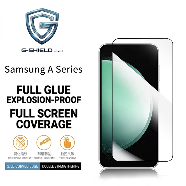 HD Clear Tempered Glass Screen Protector for Samsung Galaxy A57 A37 A17 16 A35 A55 A36 A14 A25 A24 Full Coverage Protection Film