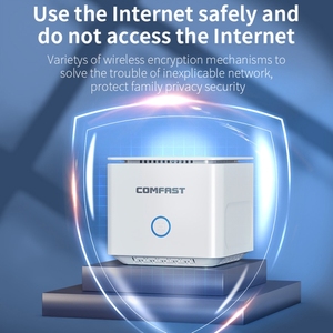 COMFAST Enrutador <span class=keywords><strong>WIFI</strong></span> inalámbrico de malla AC1200, repetidor de Wi-Fi de 2,4G y 5G, extensor de amplificador único, nuevo - Product Image 4
