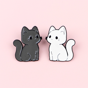 Vente flash : épingles en émail de chat et de chien de dessin animé, en vrac, stockées, adorables animaux, épingles en métal mignonnes pour animaux de compagnie - Product Image 3