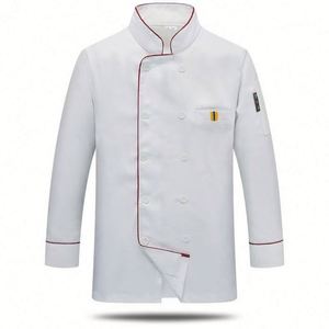 Custom <b>White</b> Chef Coat Premium <b>Apron</b> for Chefs - Product Image 3