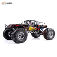 Camion RC RGT 18000 1/10 2.4G, véhicule tout-terrain à moteur brossé 4x4, télécommande MENTORS