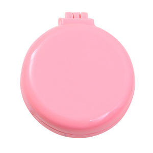 Giá thấp bán buôn màu rắn mini gấp Lược Túi Bàn chải tóc du lịch vòng Pop Up đệm không khí lược với gương - Product Image 6