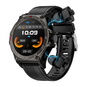 นาฬิกาอัจฉริยะ Lokmat Time <span class=keywords><strong>GT</strong></span> <span class=keywords><strong>2</strong></span> in 1 พร้อมหูฟัง TWS ติดตามการออกกำลังกาย วัดอัตราการเต้นของหัวใจ รองรับการโทรผ่านบลูทูธ สำหรับสมาร์ทโฟน - Product Image 1