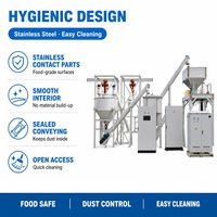 Ligne de pesage, mélange et conditionnement sur mesure pour poudres et granulés – Personnalisation par le fabricant pour la production de détergents
