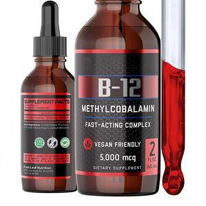 Oem odm התווית שלך ויטמין <span class=keywords><strong>b12</strong></span> נוזלי טיפות מקסימום methylcobalamin אנרגיה להגביר את תוספי תזונה תוספי תזונה - Product Image 2