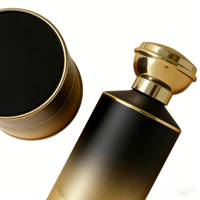 Vente en gros de flacons de parfum de luxe avec logo personnalisé, emballage en boîte en papier, couvercle magnétique, flacon pulvérisateur en verre, coffret cadeau de parfum