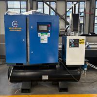 Centre d'usinage laser CNC WEIKE WJSZ-CNC-3000 à double processus et retournement sur trois côtés pour la fabrication de profilés en aluminium