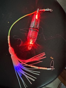 Señuelos Luminosos Pre-armados para Pesca de Calamar, Cebo Vivo para Pescar Bacalao y Lubina - Product Image 3