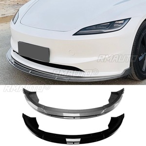 For Tesla Model 3 Body Kit Front Bumper <b>Diffuser</b> Lip Bumper Protector Guard for Tesla Model 3 2024+ <b>Car</b> Accessories - Product Image 2
