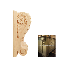 Traditionele Artistieke Houtsnijwerk Consoles Constructie Verfraaiing Deurbeugels Muur Accessoire Plank Buitenkant Hout Corbel - Product Image 4