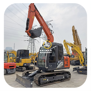 รถขุดฮิตาชิ zx70 ยี่ห้อญี่ปุ่น เครื่องยนต์อีซูซุ CC-4JG1 น้ำหนัก 7 ตัน รถขุดขนาดเล็กมือสอง zx60 zx65 zx75 - Product Image 1