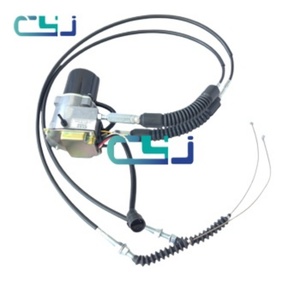 Original Quality 4L5496 Excavator <b>Throttle</b> Motor Assy Double <b>Cable</b> for CAT E320C E320D E312C Models - Product Image 1