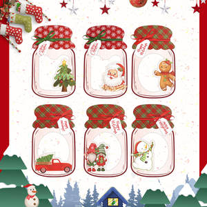 Cartoline di Natale Creative dirette in fabbrica per bambini carte fatte a mano fai da te per lo scambio di vacanze per regali di festa - Product Image 5