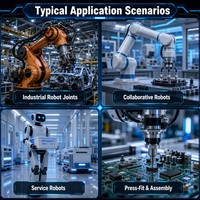 GALOCE GMD307 Sensor Torsi Gaya 6 Sumbu 3000N Digital RS485 RS422 USB Ethernet untuk Penelitian Robot