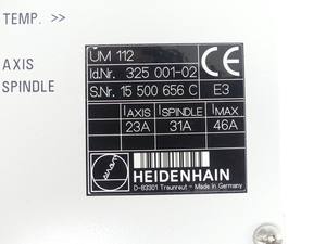 <span class=keywords><strong>UM</strong></span> 112逆变器ID 325 001-02 SN 15 500 656 C + 仅空机箱 + 编程控制器工业自动化 - Product Image 6