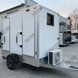 8 Station Maison Préfabriquée Portable Salle De Bains Salles De <span class=keywords><strong>Douche</strong></span> En Plein Air <span class=keywords><strong>Camping</strong></span> Mobile Toilette Remorque De Luxe Toilettes Remorque - Product Image 6