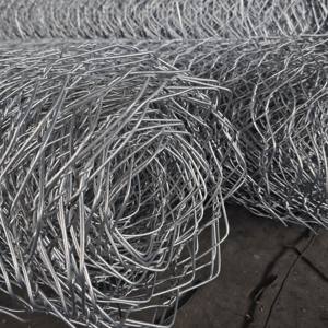 Bon prix Fabricant direct Boîte de gabions de calibre 8 (4mm) Galfan Enduit 60x80mm Clôture hexagonale en fil métallique Produits de terrassement - Product Image 3