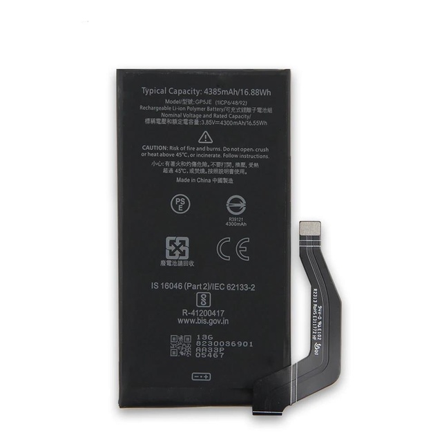 REAL CAP Replacement Battery GP5JE for Google Pixel 7A Cell Phone Pixel7A Mobile Smart Phone Lithium Polymer Batteries Factory
