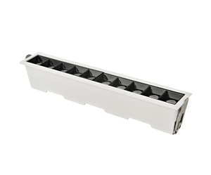 Spot de gril industriel LED linéaire 5*2W 10*2W 15*2W intérieur SMD <span class=keywords><strong>plafonnier</strong></span> corps en aluminium LED éclairage linéaire - Product Image 1