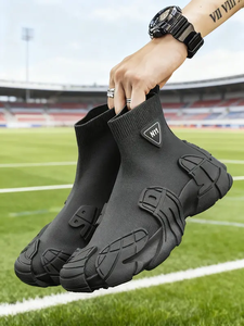 Sneakers da Uomo alla Moda con Design Alto e Traspirante, Stivali Casual Sportivi alla Caviglia per Escursionismo all'Aperto - Product Image 2