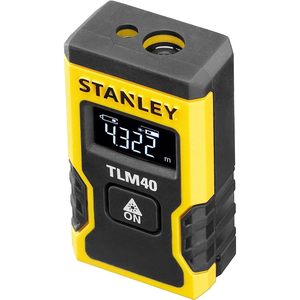 Medidor de Distancia Láser Digital Stanley Tlm40 de 12m con Pantalla Retroiluminada para Uso en Interiores y Exteriores - Product Image 2