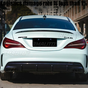สปอยเลอร์หลังคาท้ายรถยนต์ สำหรับ Mercedes Benz CLA Class C117 CLA200 CLA260 CLA45 AMG ปี 2013-2019 - Product Image 2