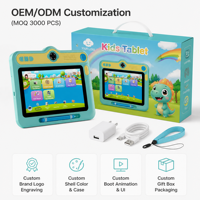 Tablette Android pour enfants 7 pouces MTK6797 dix cœurs 4G LTE double SIM 3/4 Go 32/64 Go avec appareil photo 13 MP – Idéale pour l'apprentissage des enfants (vente en gros)