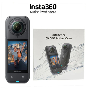Camera hành động 360 chống nước insta360 X5 8K chính hãng 1/1.28 "48mp Cảm biến 8K 360 HDR video 72mp 360 lưu trữ phương tiện ảnh - Product Image 2