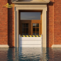Barrière anti-inondation en contreplaqué détachable, écologique, résistante à la corrosion, à montage rapide, pour périmètres scolaires
