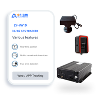 Système de caméra de surveillance de flotte GPS 1080P multi-canaux pour véhicules