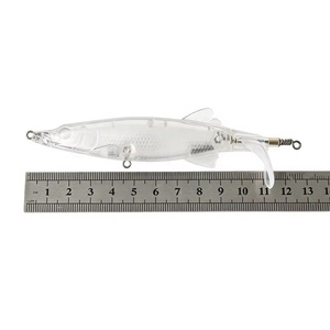 Señuelo <span class=keywords><strong>de</strong></span> pesca sin pintar <span class=keywords><strong>de</strong></span> 125 mm y 13.7 g, tipo Whopper Plopper, para superficie, DIY, cuerpo en blanco, para <span class=keywords><strong>agua</strong></span> <span class=keywords><strong>salada</strong></span>, Jointbait, Swim Bait, Pesca HRM15U - Product Image 2