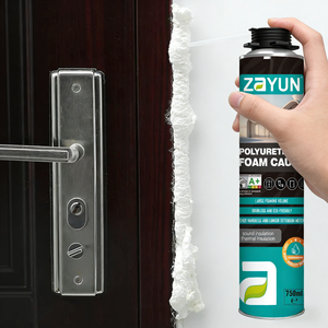 Scellant en mousse de polyuréthane PU à haute efficacité, grand volume de mousse, isolation phonique et thermique, pour le remplissage des cadres de portes et de fenêtres - Product Image 1