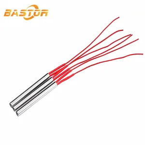 220V 1000W resistencia eléctrica elemento calefactor de acero inoxidable calentador de cartucho de alta densidad de alta temperatura para molde