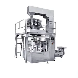 YFG8-200 Intelligent Fully Automatic Sugar Coffee Powder Zipper Bag Filling Packing Machine