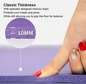 Ensemble de Tapis de <span class=keywords><strong>Yoga</strong></span> <span class=keywords><strong>TPE</strong></span> Antidérapants Écologiques pour Femmes avec Impression Personnalisée et Marque Privée - Product Image 6