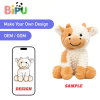 Fabricant OEM, peluche d'éléphant jaune personnalisée, jouet en peluche doux avec nœud, design personnalisé pour la promotion et les souvenirs