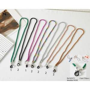 Chaîne pour lunettes de marque Z, 70 cm, en polyester, sangle flexible pour le cou, pour lunettes - Product Image 1