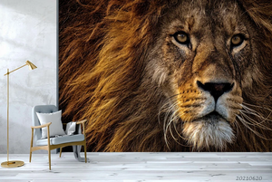 Personnalisé Moderne 3D Sculpté Tigre <span class=keywords><strong>Lion</strong></span> Papier Peint Mural Étanche Soie pour Canapé TV Salle <span class=keywords><strong>De</strong></span> Bains Centre Commercial Fond Papier Peint Mur Tissu - Product Image 3