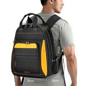 Heavy Duty Comfortable Convenient Oxford Electrical Work Tools Backpack Electrician's Tool Bag Multi Purpose Storage Bag - Product Image 4