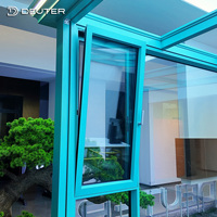Ventanas Abatibles y Oscilobatientes de Aluminio Insonorizadas de 40dB, Sellado Multicapa, Aislamiento Térmico, Ahorro de Energía para Apartamentos Urbanos Modernos