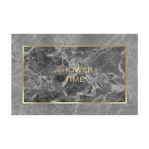 Paillasson en cuir givré antidérapant résistant à l'usure, rectangulaire, pour usage domestique, couleur unie, facile à nettoyer, tapis d'entrée - Product Image 1