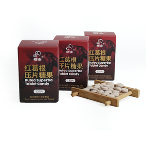 Complément alimentaire à base de plantes certifié GMP, comprimés de Butea Superba pour booster l'énergie masculine et soutenir le système immunitaire, 120 comprimés/flacon - Product Image 1