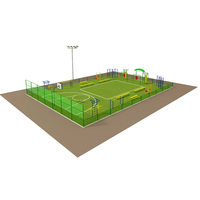 Offre Spéciale Padel Court de tennis Panoramique Sport Paddle Court de tennis à vendre