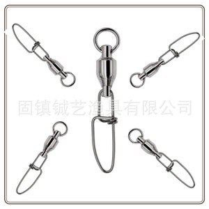 ตะขอเกี่ยวเบ็ดตกปลาแบบหมุนได้ Guzhen Chengyi พร้อมตัวล็อคสองชั้น ชุบนิกเกิล 012345678 ผลิตในจีน - Product Image 5