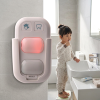 Timer LED Mini 2 Menit untuk Menyikat Gigi Anak, Pengingat Cuci Tangan, dan Pengatur Waktu ABS PC