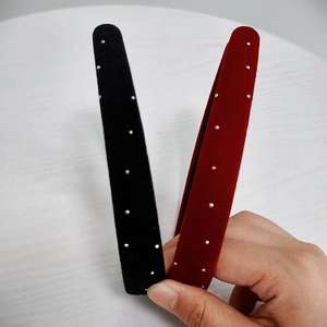 ربطة شعر جديدة للخريف والشتاء مرصعة بالماس عصابة شعر فرنسية عتيقة - Product Image 5