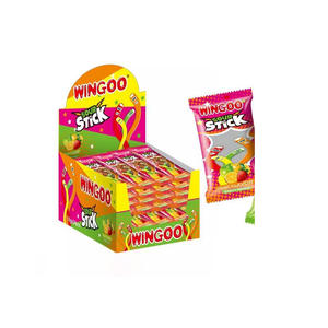 Venta al por mayor Wingoo Rainbow <span class=keywords><strong>Sour</strong></span> Stick <span class=keywords><strong>Gummy</strong></span> <span class=keywords><strong>Candy</strong></span> - Product Image 4